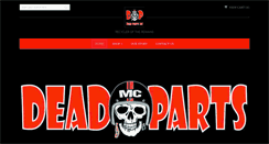 Desktop Screenshot of deadpartsmc.com